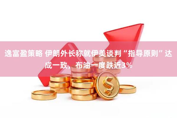 逸富盈策略 伊朗外长称就伊美谈判“指导原则”达成一致，布油一度跌近3%
